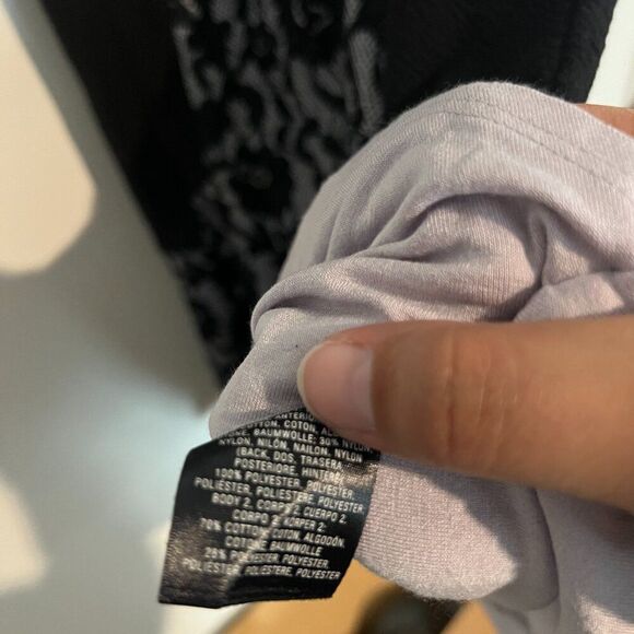 Anthropologie Maeve Sirena Black & Lilac Fit & Flare Lace Dress XS - Picture 10 of 10